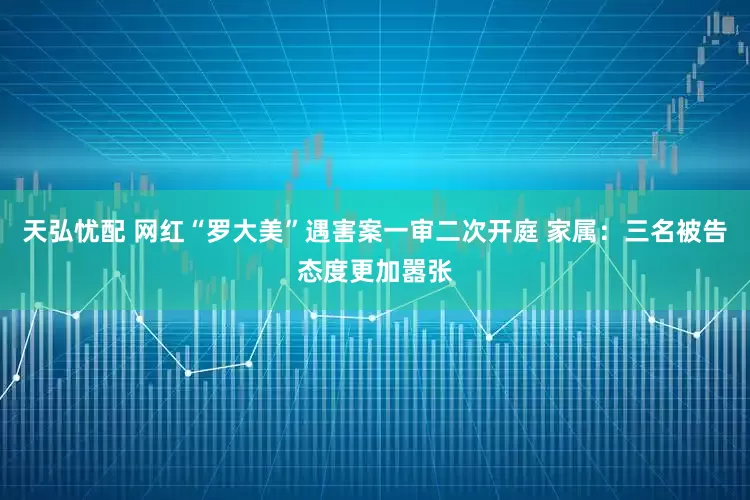 天弘忧配 网红“罗大美”遇害案一审二次开庭 家属：三名被告态度更加嚣张