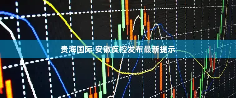 贵海国际 安徽疾控发布最新提示